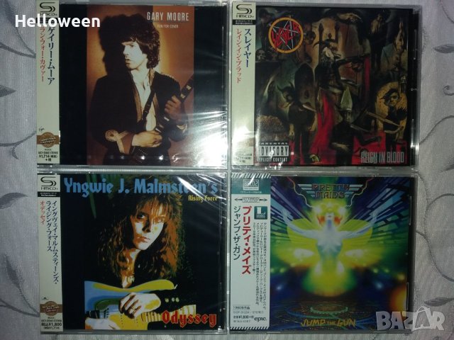 Japan CD-Metallica,Slayer,Accept,Megadeth, снимка 4 - CD дискове - 42593268