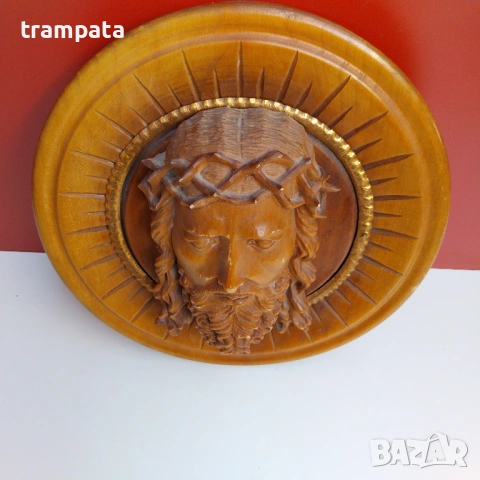 НАЙ ДОБРАТА ОФЕРТА  Стара Немска Дърворезба / Христос , снимка 2 - Антикварни и старинни предмети - 53066389