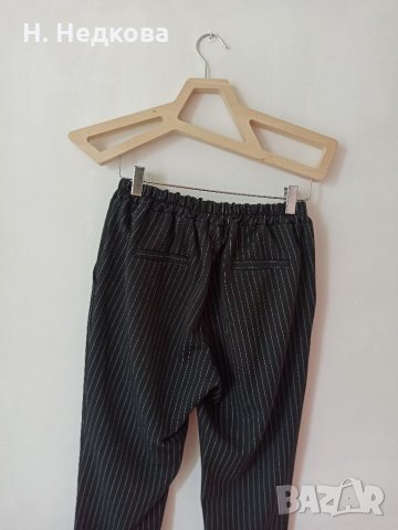 Черен панталон, снимка 4 - Панталони - 33684690