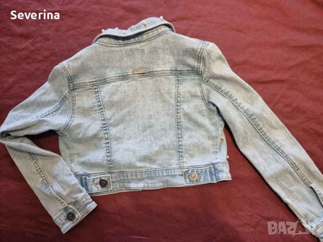 Twinset Simona Barbieri*Дънкено яке за 8 год., снимка 3 - Детски якета и елеци - 44924580