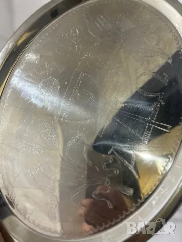 Античен поднос около 1920 година 🇩🇪, снимка 11 - Антикварни и старинни предмети - 47645389