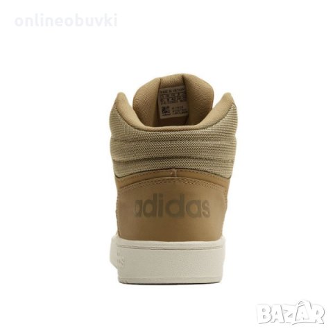 НАМАЛЕНИЕ!!!Мъжки високи спортни обувки ADIDAS Hoops Горчица, снимка 5 - Маратонки - 34406192