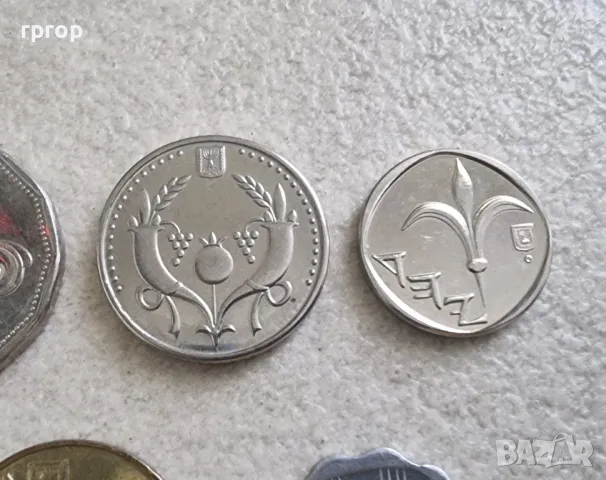 Израел. 
 1, 10, ½ агори и 1,2,5,10  шекели. 
 7 бройки., снимка 7 - Нумизматика и бонистика - 47660723