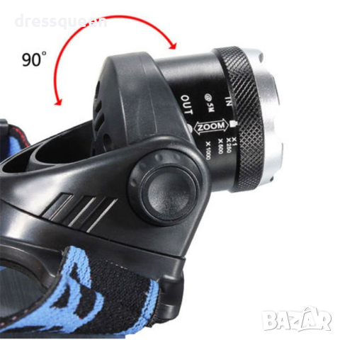 H19 Акумулаторен челник Power Style CREE T6, С регулируем фокус, Водоустойчив, 1200 lm, снимка 6 - Други инструменти - 44908662