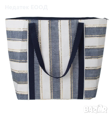 Плажна чанта, Син, 57x15x41см.