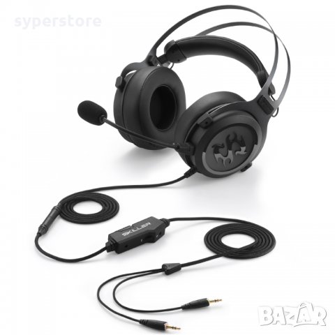 Слушалки с микрофон Sharkoon Skiller SGH3 SH0059 Геймърски слушалки Gaming Headset , снимка 4 - Слушалки за компютър - 23118502