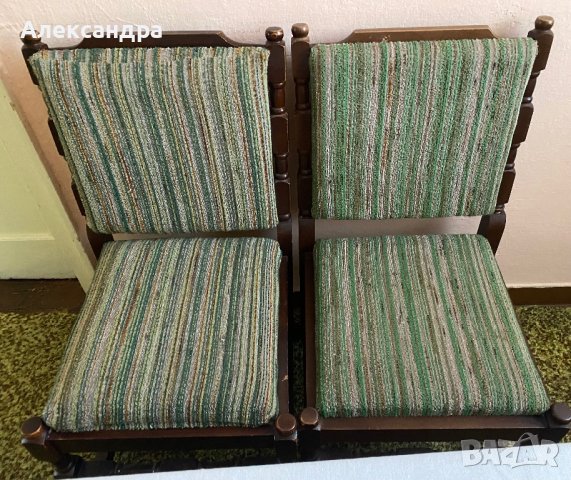 Кухненско обзавеждане  от масивна дървесина с фрезовани елементи, снимка 3 - Маси - 43732654