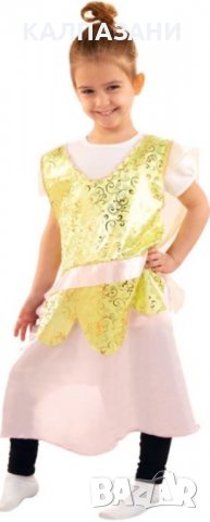 Приказна рокля Adorbs - Зелено жълта L85012, снимка 2 - Детски рокли и поли - 39405416