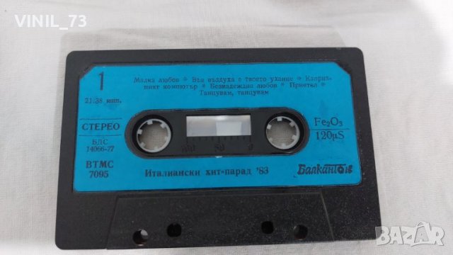  Италиански хит-парад' 83, снимка 4 - Аудио касети - 39263730