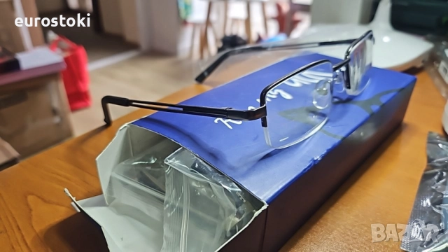 Hubeye 3 бр. Очила за четене с половин рамка за мъже и жени, метална рамка, пружинни панти, блокиран, снимка 10 - Слънчеви и диоптрични очила - 51458543