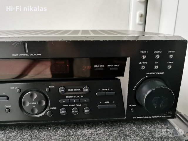 Усилвател Ресийвър SONY STR-DE585, снимка 3 - Ресийвъри, усилватели, смесителни пултове - 39321420