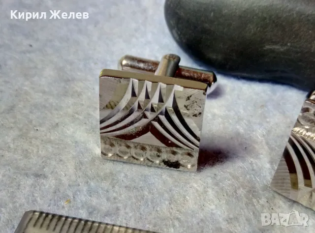 КРАСИВИ СРЕБРИСТИ СТИЛНО ОРНАМЕНТИРАНИ ВИНТИДЖ БУТОНЕЛИ КОПЧЕТА За РЪКАВЕЛИ 48810, снимка 6 - Други - 48818771