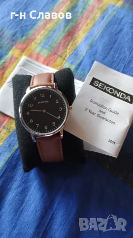 Мъжки часовник Seconda Original, снимка 8 - Мъжки - 50621330