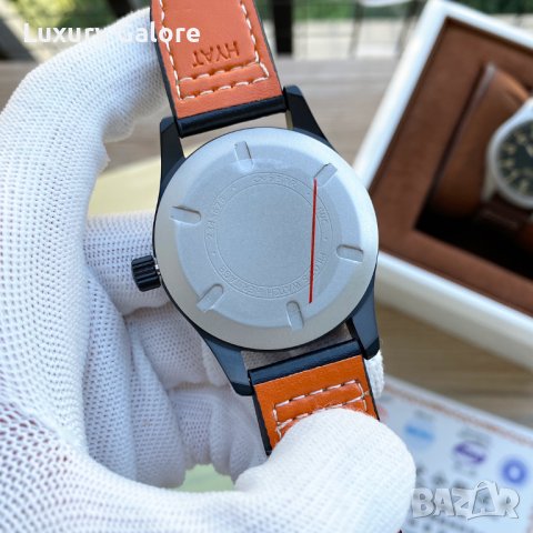 Мъжки часовник IWC Pilot's Watch Heritage Mark XVIII с автоматичен механизъм, снимка 4 - Мъжки - 38842441