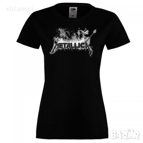Дамска тениска Metallica 8, снимка 2 - Тениски - 32874065