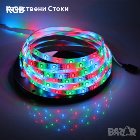 ✨Лента с RGB LED диоди и дистанционно управление, снимка 4 - Лед осветление - 43214189