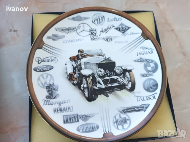 Английска порцеланова чиния, снимка 6 - Антикварни и старинни предмети - 51736503