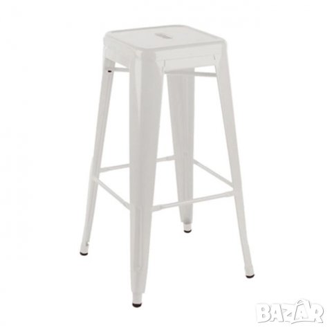 Метален бар  стол височина 67 намален , снимка 1