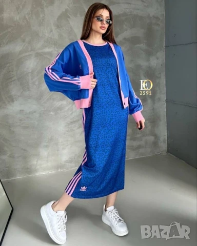 рокля и суичър adidas , снимка 3 - Рокли - 50574345