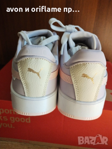 Оригинални Puma Carina Street 38, 39 номер, снимка 5 - Кецове - 52508633