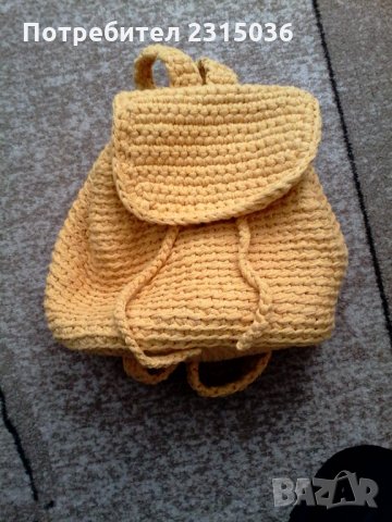 Ръчно изработена раница, снимка 2 - Раници - 32809808