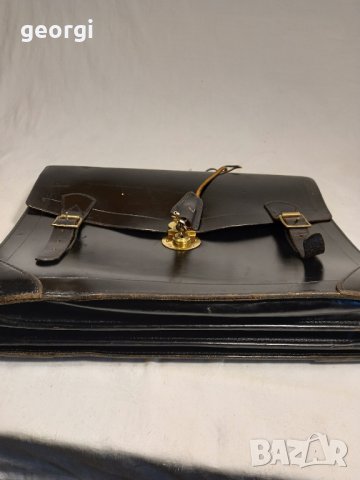 английска луксозна кожена чанта за документи Pickett    20/4, снимка 6 - Чанти - 44017831