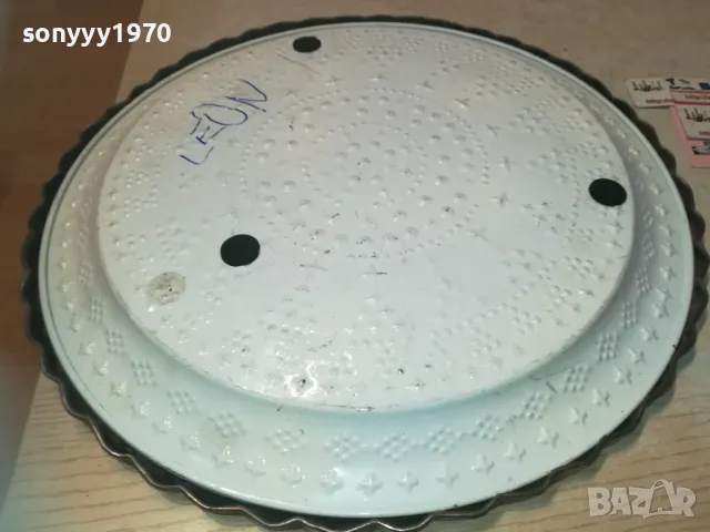 КРАСИВА РЕЛЕФНА ЧИНИЯ С ДВОЙНО ДЪНО 2910241805, снимка 16 - Антикварни и старинни предмети - 47765025