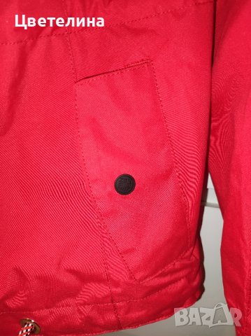 Червено преходно яке Lydia размер S цена 45 лв., снимка 11 - Якета - 43595020