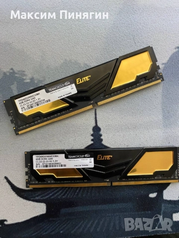 Памет 16GB (2x8GB) DDR4 3200MHz Team Group Elite, снимка 1