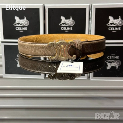 колани от естествена кожа в кутия celine ysl saint laurent , снимка 6 - Колани - 52466881