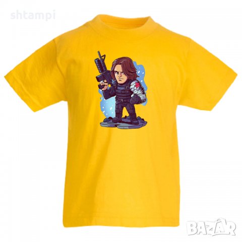 Детска тениска Marvel Winter Soldier Игра,Изненада,Подарък,Геймър,, снимка 9 - Детски Блузи и туники - 36738500