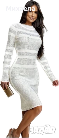 Дамски елегантни рокли - три цвята - 75 лв., снимка 2 - Рокли - 52661246