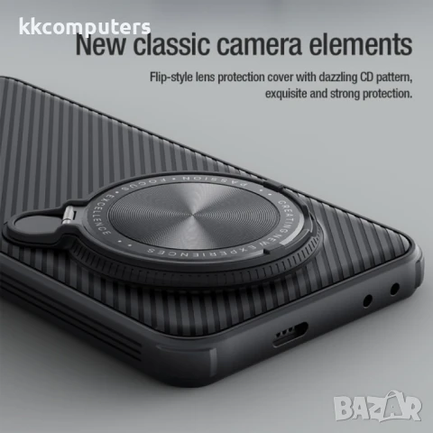 Honor Magic7 Pro 5G Удароустойчив NILLKIN2 CamShield Prop MagSafe Калъф и Протектор, снимка 5 - Калъфи, кейсове - 51366502