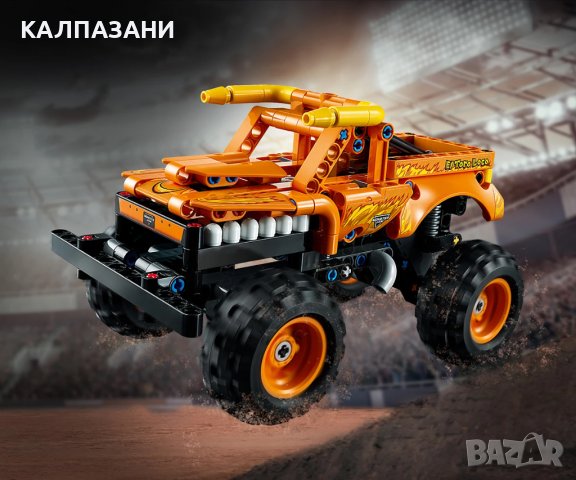 LEGO® Technic 42135 - Monster Jam™ El Toro Loco, снимка 4 - Конструктори - 39442322