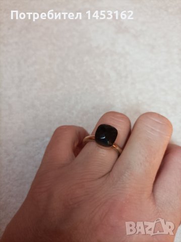 Сребърен пръстен с камък , снимка 3 - Пръстени - 39163174