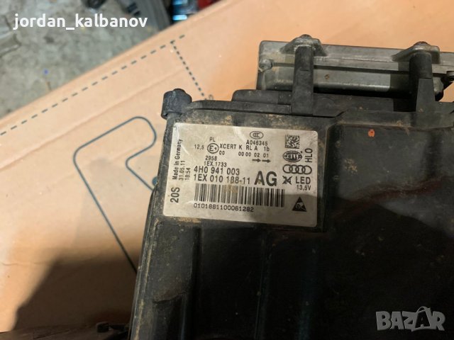 Оригинален full led фар ляв Ауди А8 комплект напълно обурудван само за 2200лв. 4h0941003, снимка 6 - Части - 44041136