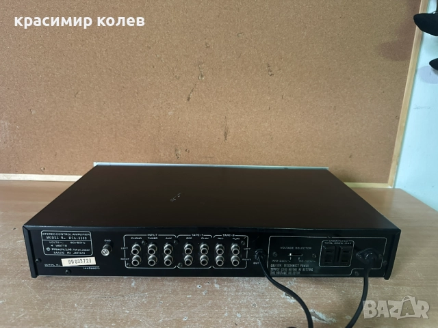 предусилвател "HITACHI HCA-6500", снимка 10 - Ресийвъри, усилватели, смесителни пултове - 52592056