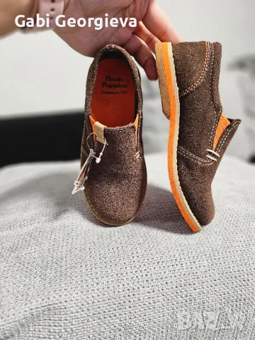 Детски обувки/мокасини за момче 27 номер Hush Pupies , снимка 3 - Детски обувки - 49271045