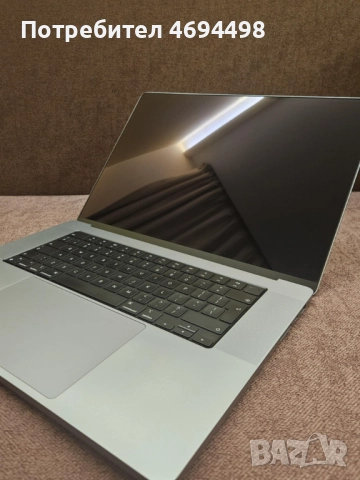 МНОГО ЗАПАЗЕН! MacBook Pro M2 16" 2023, 512 GB SSD, 16GB RAM + ПОДАРЪК, снимка 3 - Лаптопи за работа - 52923310