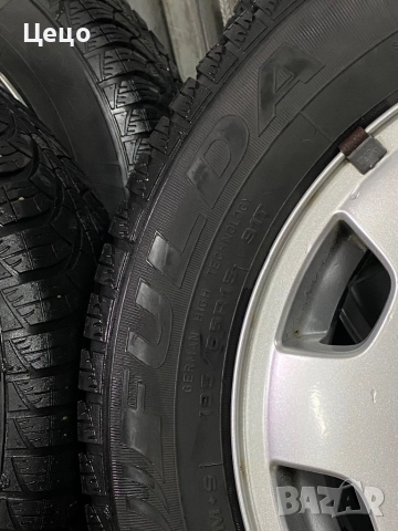 Джанти Ауди 15” 5х112 със зимни гуми 195/65/15, снимка 7 - Гуми и джанти - 51990710