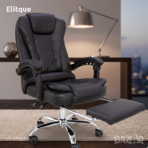 Ергономичен офис стол с усещане за истински комфорт, снимка 6 - Столове - 53151013