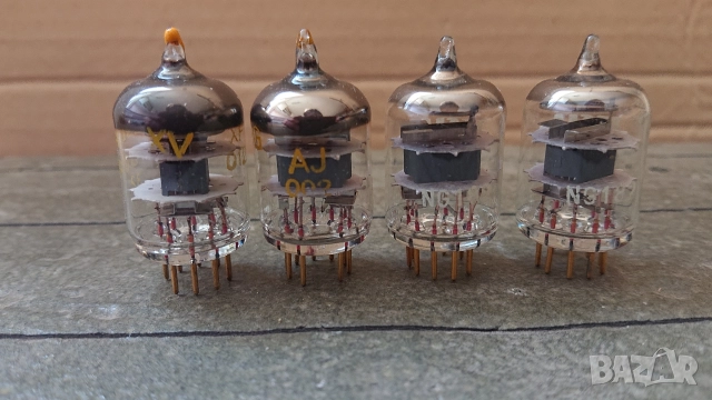 Нови радиолампи gold pin TESLA E180F. , снимка 2 - Ресийвъри, усилватели, смесителни пултове - 52954547