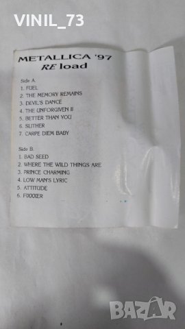 Metallica 97 – Reload, снимка 3 - Аудио касети - 38130098
