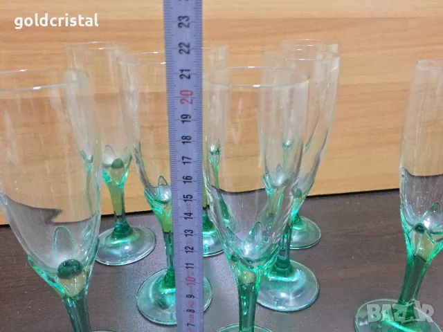 стъклени чаши за вино , снимка 3 - Антикварни и старинни предмети - 48764942