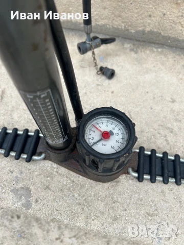 Немска помпа за гуми, снимка 3 - Аксесоари за велосипеди - 51080968