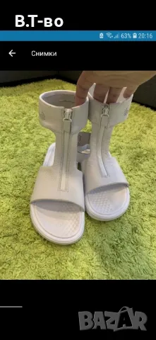 Nike бели сандали, снимка 2 - Сандали - 49633071