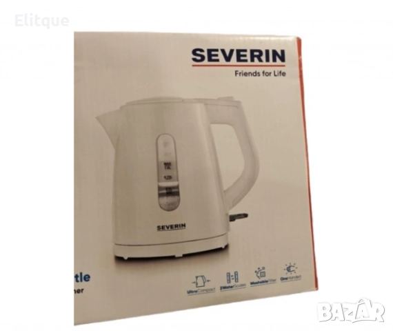 Мощна и модерна електрическа кана Severin