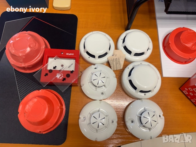 Лот димни датчици и бутон Unipos