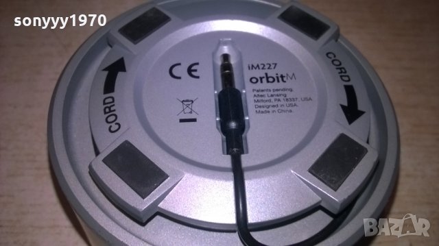 ALTEC LANSING-IM227 ORBIT-ВНОС шВЕЦИЯ, снимка 15 - Слушалки и портативни колонки - 27631242