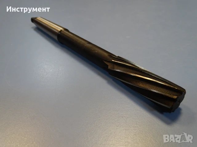 Райбер машинен с конусна опашка ф19 HSS 7H MK2 B DIN 208HSS, снимка 6 - Други инструменти - 50808831